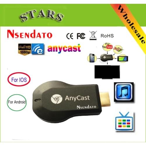 Anycast m2 ezcast Miracast Any Cast Wireless for DLNA AirPlay Mirroring HD TV Stick Wifi Display Dongle Receiver for IOS Android