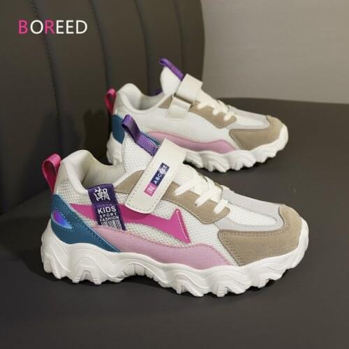 New Summer Kids Sneakers High Quality Sports Shoes For Girl Fashion Casual Running Sneakers Girls Children Shoes Basket Enfant
