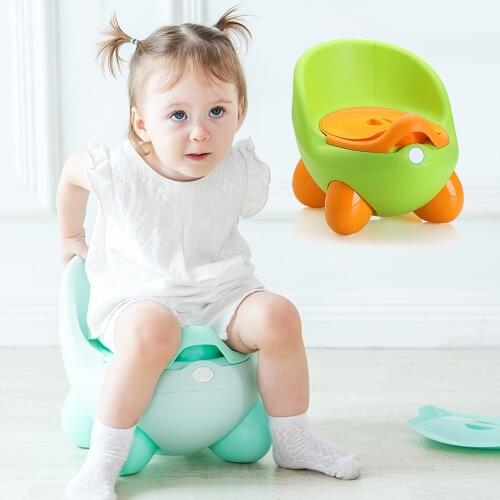 Baby Potty Toilet Seat Bowl Portable Training Pan Childrens pot Kids Bedpan Comfortable Backrest Toilet Girls Boys Cartoon Pots