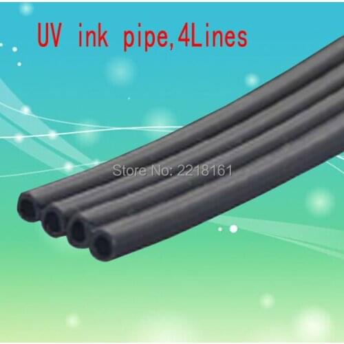 Eco solvent / UV printer ink tube 3X2MM 4 lines for Galaxy UD Zhongye Xuli Allwin Yaselan Human E-jet DX5 DX4 plotters hose
