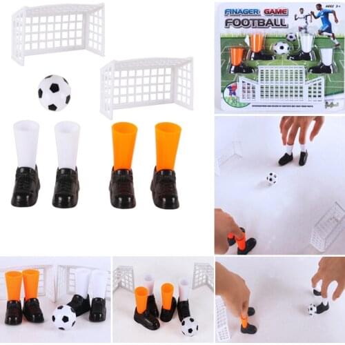 Ideal Party Finger Soccer Match Toy Funny Finger Toy Game Sets With Two Goals Fun Gadgets Novelty Toys For Children