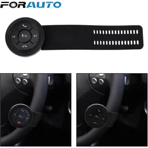 Car Steering Wheel Control Button Bluetooth Remote Control Button Smart Wireless For Car Radio DVD GPS Navigation