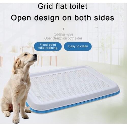 Pet Dog Cat Training Toilet Tray Mat Indoor Lattice Puppy Potty Pee Pad For Small Dogs Cats Pet Products Dog Accessories