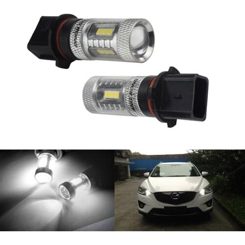 ANGRONG 2x P13W PSX26W Xenon LED Bulb 15W DRL Fog Daytime Running Light For Skoda Yeti 5L For Audi A4 B8