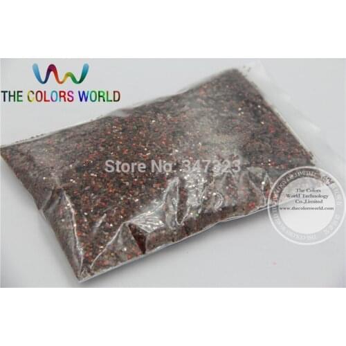 1.0MM Laser coffee Dazzling Hexagon Glitter holographic glitter for nail gel ,nail art ,DIY Art Decoration