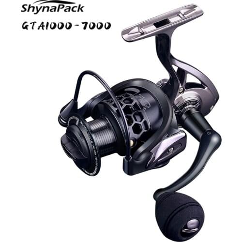 Metal Coil Spool Fishing Reel 5.5:1 Gear Ratio 14+1Bb High Speed Spinning Reel Double Axis System Saltwater Reel for sea Fishing