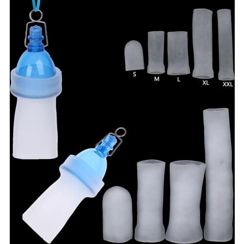 Penis Clamping Kit For Vibrators Penis Enlargement Extender Stretcher Replacement Silicone Sleeve Hanger Accessory Pro Extender
