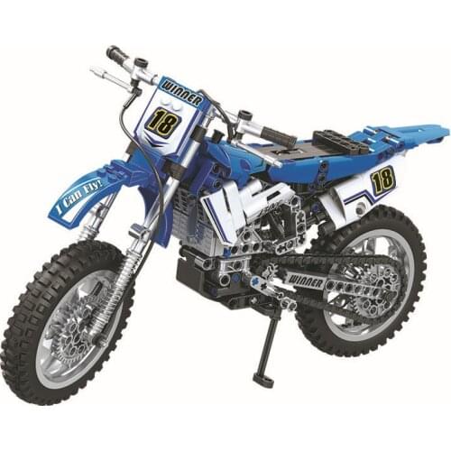 2020 NEW Technic Moto Cross Bike Building Blocks Motorcycle Model Bricks Classic For Children Toys Gift