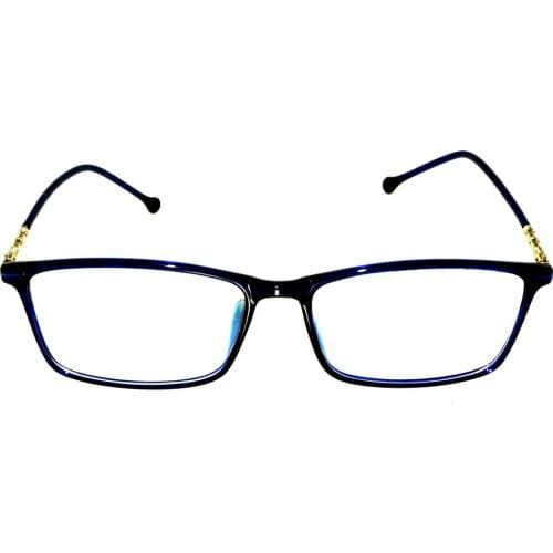 Retro Reading Glasses Rectangular Blu Metal Frame Optical Eyeglasses for Men Women Ultralight+1 +1.5 +2 +2.5+3 +3.5 +4