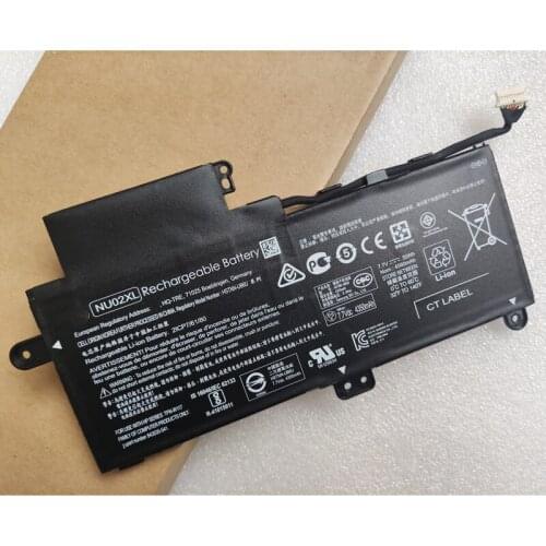 Original NU02XL HSTNN-UB6U TPN-W117 Laptop Battery For HP Pavilion X360 M1-U001DX 11-U012TU U020CA U035TU U045TU U065TU U067TU