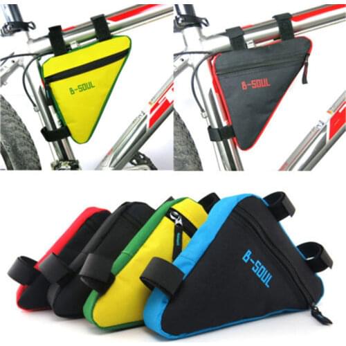 Waterproof Cycling Bicycle Bike Bag Top Tube Triangle Bag Front Saddle Frame Pouch Outdoor
