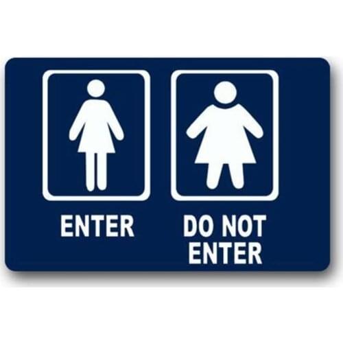 Funny Home Doormats - Design Humorous Funny Welcome Enter Topic Print In Your Home Doormats Welcome Mats Floor Mat Rug