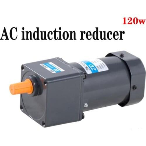 ZD zhongdalide 5ik120gu-cf AC induction gear reducer motor 120W supplied by manufacturer