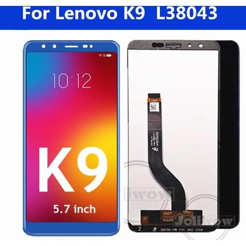 5.7" K9 LCD For Lenovo K9 LCD Display Screen Touch Panel Glass Sensor Digitizer Assembly For Lenovo L38043 LCD k 9