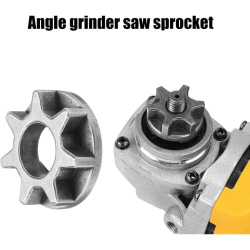 M14 M16 Sprocket Chain Saw Gear for 115 125 150 Angle Grinder Replacement Chainsaw Bracket Gear Chainsaw Bracket Power Tool