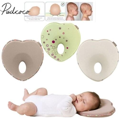 2018 Brand New Newborn Toddler Anti Roll Pillow Flat Head Neck Prevent Infant Support 1pcs Baby Shaping Pillow Baby Gifts