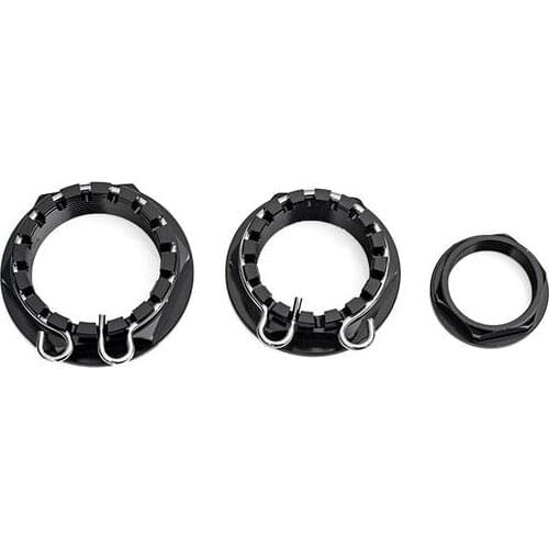 3 PCS Titanium Front and Rear wheel Axle Nuts Nut Axle Set Motorcycle Parts For Ducati 748 / 916 / 996 / 998 / 848 Hypermotard 7