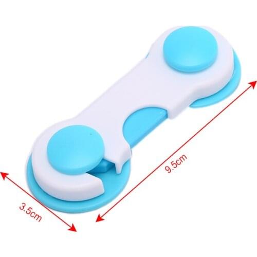 5Pcs Baby Kids Safety Lock Protector Kitchen Cabinet Door Drawer Cupboard Catch