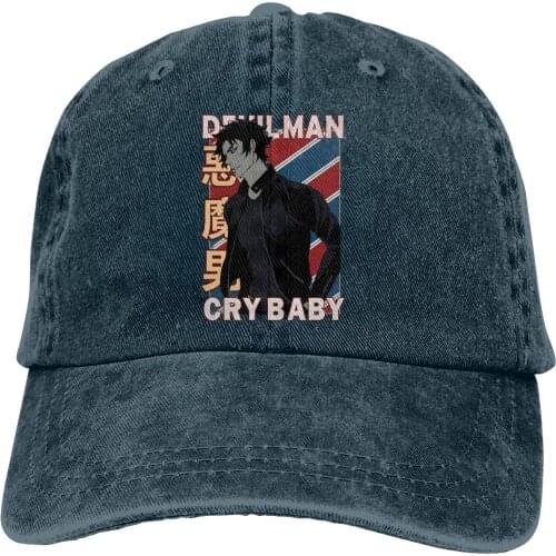 Akira Fudo Devil Baseball Cap Men devilman crybaby Dark Anime Akira Caps colors Women Summer Snapback Caps