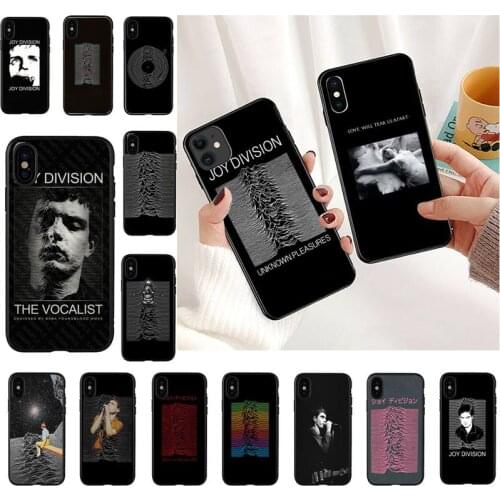 Joy division Phone Case For iPhone 11 8 7 6 6S Plus 7 plus 8 plus X XS MAX 5 5S XR 12 11 Pro max se 2020 Funda Cover