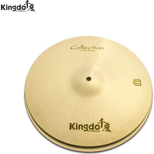 Kingdo B20 handmade Collection JAZZ series 14"hihat cymbals for drums