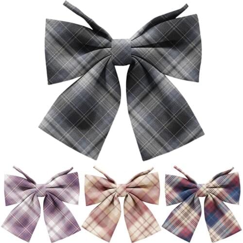 Classic Japanese School Girls JK Uniform Bow Tie Cute Printing Bowknot Lolita Necktie Cosplay Clothes Accessories