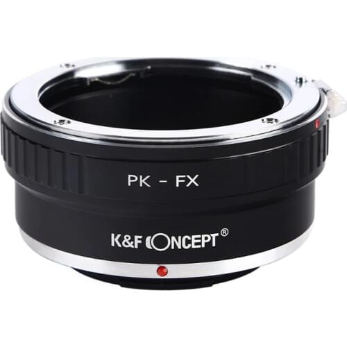 PK-FX Digital Lens Adapter Ring for Pentax PK K Mount Lens to Fujifilm Fuji FX X-Pro1 X-E1 X-M1 Camera Photography Accessories