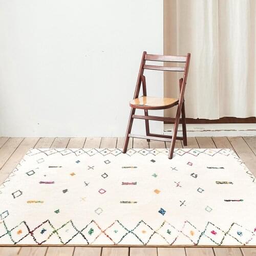 Nordic Soft Fluffy Carpets Living Room Home Shaggy Rug for Bedroom Sofa Coffee Table Floor Mat hogar Kids Carpet Moroccan Rugs