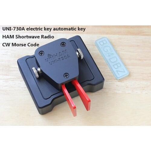 NEW UNI-730A Key Body Automatically Mini On The CW Morse Code Keyer Key For HAM Radio