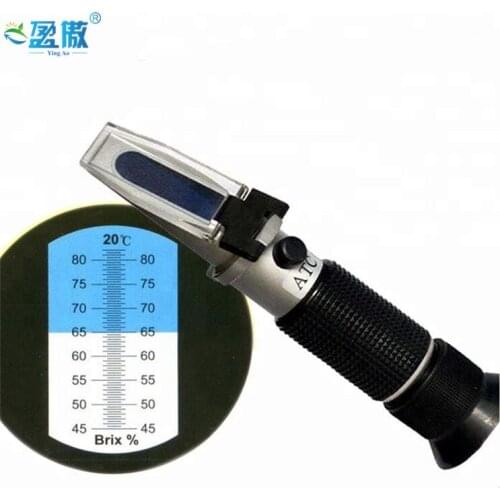 Optical Sugar Beverages ATC Content Meter Tool Test Handheld Measuring Tester