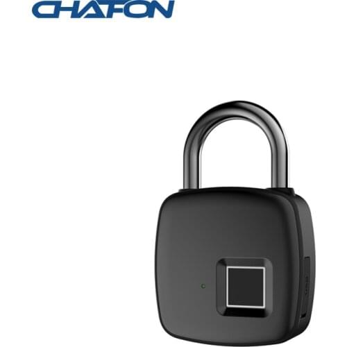 CHAFON Rechargeable Fingerprint Lock Anti-Theft Security Padlock Door Luggage Case electronic Lock