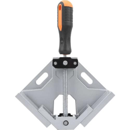 Right Angle Welding Clamp 90 Degree Woodworking Clamps Single Handle Aluminum Alloy Vise for Wood Weld Clip Tools