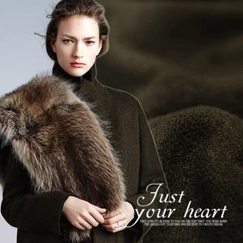Woolen double-sided cashmere fabric autumn winter coat clothing wool fabric wholesale high quality cashmere cloth