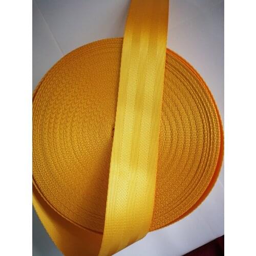 XIMOOR 4-36Meter Yellow Car Seat Belt Webbing Universal Car Personalized Modification Seat Belt Webbing Car Accessories