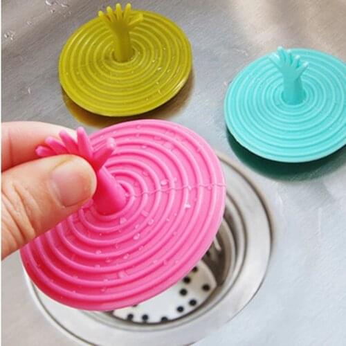 1PCS Sewer Anti-Odor Cover Household Kitchen Toilet Drain Sink Plug Sealing Plug Cover Pest Control Floor Drain Water Bathroom