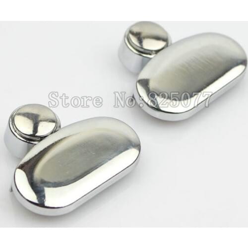 12PCS Oval mirrors clamp glass clip zinc alloy supporting sheet fixed mirror clip glass thickness: 3-5MM hardware JF1242