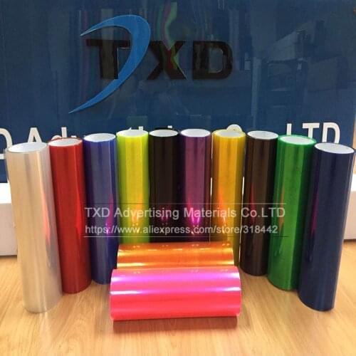 30CMX100CM/LOT Free shipping glossy headlight film with good quality 3 Layers Glossy headlight foil head light protection film
