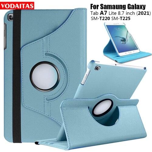 360 Rotating Case For Samsung Galaxy Tab A7 Lite 8.7 inch SM-T220 SM-T225