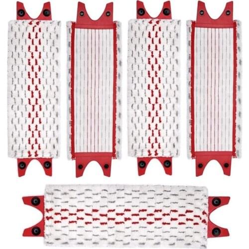 1/2/3/5pcs Microfibre Floor Mop Cloth Pads Replacement for Vileda UltraMax Flat Mop Washable Replace Spray Flat Mop Clean Tool