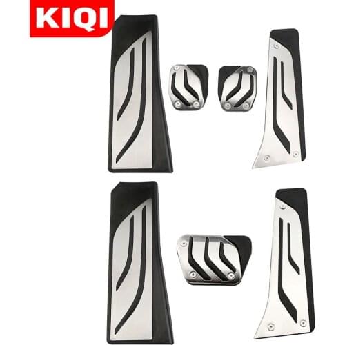 Car Pedals Fit for BMW 5 6 7 Series E65 E67 E68 F01 F02 F10 F11 F07 F12 F13 Gas Brake Clutch Foot Rest Pedal Pad Replace