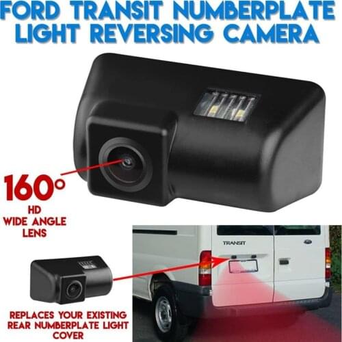 Car HD CCD Auto Car Reverse Rear View Camera License Plate Waterproof Parking for Ford Transit for Ford Connect