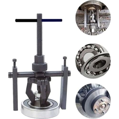 Car Auto Carbon Steel 3-jaw Inner Bearing Puller Gear Extractor Heavy Duty Automotive Machine Tool Kit Repair Tool Fine Quality