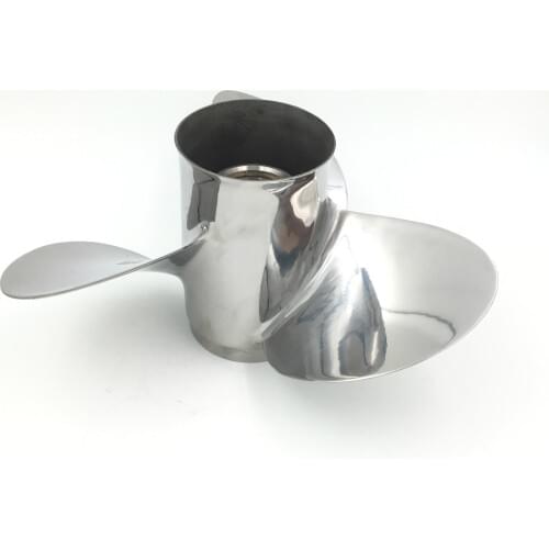 Free shipping 10 3/8x13 for 25HP-70HP for MERCURY Outboard STAINLESS STEEL Propeller boat accessories marine propellers