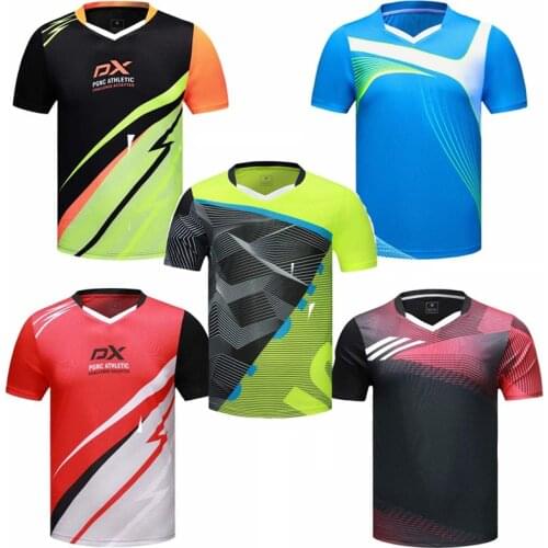2020 Quick dry Tennis sport shirt,Badminton shirts Men,running shirt women, table tennis jersey,Fitness sports training tshirts