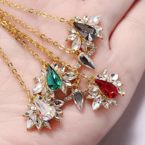 10pcs/lot 3D Horse eye / Water drop Chain Crystal Nail Art Alloy Rhinestone nail art accessories DIY Nails Decorations Charms