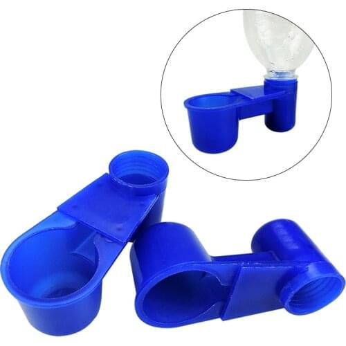 50 Sets Bird Quail Feeder Bird Drinker Cups For Parrot Pigeon Bird Cage Accessories Bird feeding Waterer bowl Free shipping