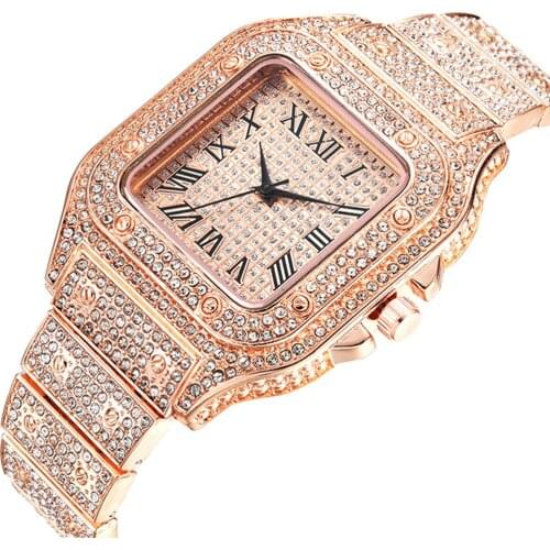 Fashion Gold Star Watch for Women Top Brand Luxury Steel Women Bracelet Watches Female Quartz Diamond Watch Reloj Mujer