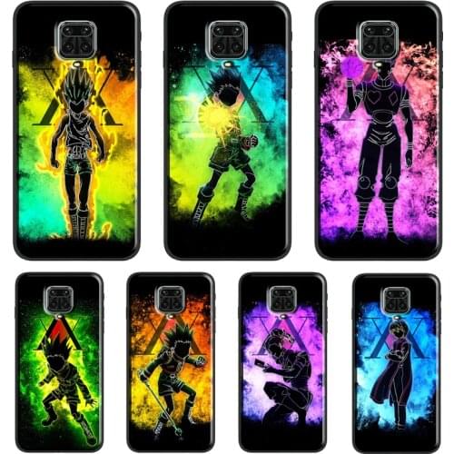 Gon Killua Hisoka Hunter X Hunter Funda For Xiaomi Redmi Note 10 Pro Note 9 Pro Note 8 Pro 7 K40 8T 9S 9A 9C 9T Case Cover