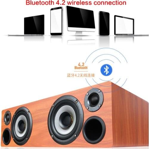 90W High Power Bluetooth Subwoofer Speaker Home Active Speaker DIY 3d Surround HiFi Speaker Fiber Coaxial Subwoofer Speaker