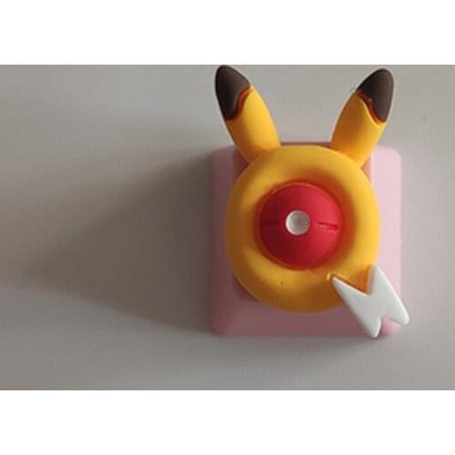 DIY Key cap fruit keyboard keycap personality design Cute pink Q Meng cartoon customize keycaps Cherry MX axi